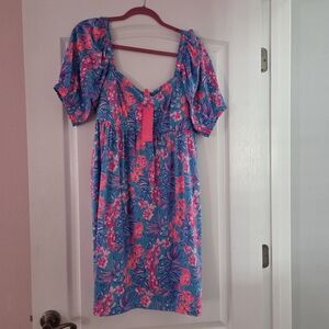 Lilly Pulitzer Delaney Knee Length Dress. Size 14 NWT